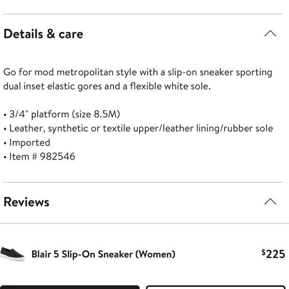 Vince Blair Slip On Sneaker SZ 8 - Picture 10 of 10